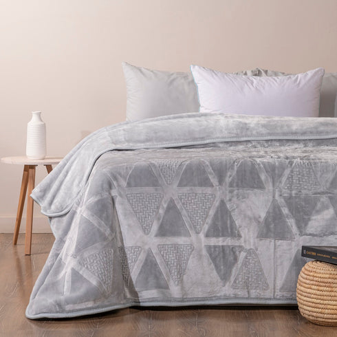 Luxury engraved blanket Double 1 pcs